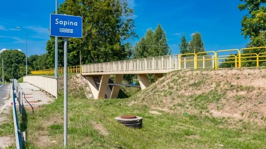 Most Święcajty - Stręgiel